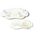 Sanrio 三麗鷗 絨毛造型眼罩 (冬季白色款) Kitty 美樂蒂 酷洛米 大耳狗_3