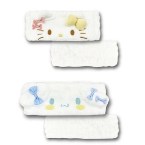 Sanrio 三麗鷗 絨毛造型髮帶 (冬季白色款) Kitty 大耳狗