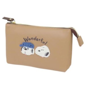 Snoopy 史努比 皮質三層收納包 (與歐拉夫)