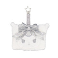Sanrio 三麗鷗 酷洛米 絨毛造型票卡套 (銀緞帶款)