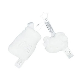 Sanrio 三麗鷗 Hello Kitty 絨毛造型玩偶吊飾 (純白蝴蝶結款)