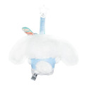 Sanrio 三麗鷗 大耳狗 絨毛玩偶吊飾 (藍羽毛款)_1