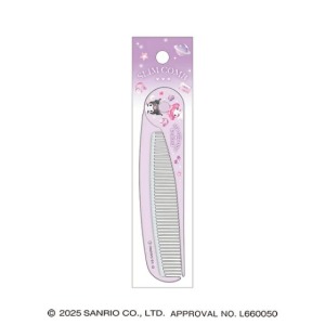 Sanrio 三麗鷗 美樂蒂 酷洛米 塑膠摺疊尖尾扁梳 (粉紫款)