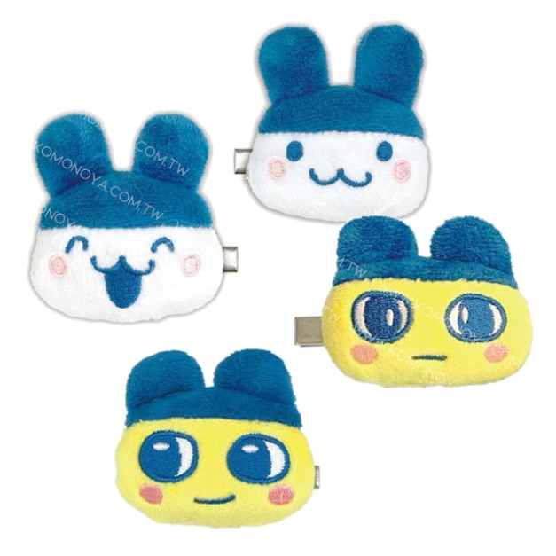 塔麻可吉 絨毛玩偶造型髮夾 (大臉款) 麻美吉 咪咪吉