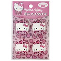 Sanrio 三麗鷗 Hello Kitty 迷你氣墊粉撲4入組 (水滴型款)_2