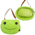 Pickles 泡菜蛙 絨毛玩偶窗口收納包 (綠大臉款)_1