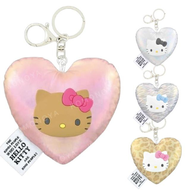 Sanrio 三麗鷗 Hello Kitty 造型絨毛吊飾 (愛心款)