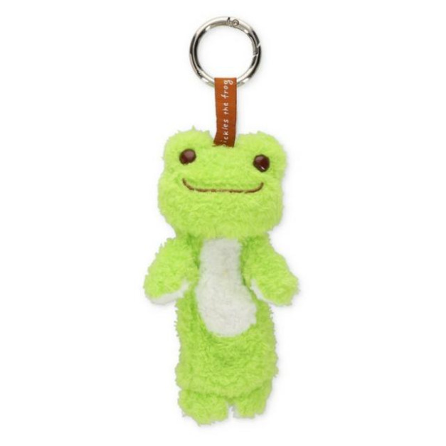 Pickles 泡菜蛙 絨毛玩偶口紅包鑰匙圈 (綠款)