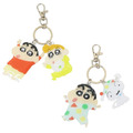 蠟筆小新 壓克力造型二連鑰匙圈 (角色款)