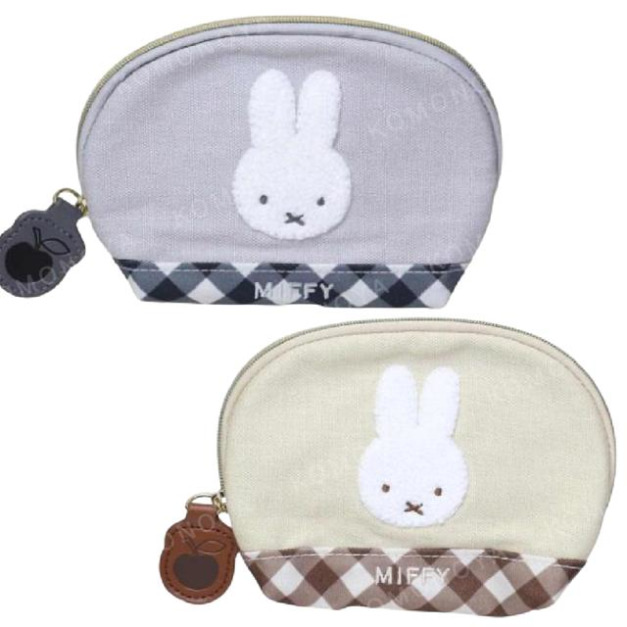 米飛兔 棉質面紙收納包 (格紋款)