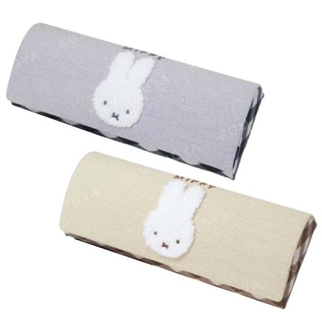 米飛兔 棉質眼鏡盒附拭鏡布 (格紋款)