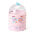 ▲預購特價【限購】Sanrio 三麗鷗 雙子星 圓型三層收納盒 (星空小熊)_1