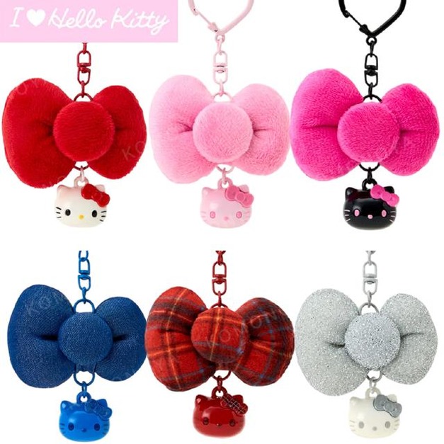 ▲特價【限購】Sanrio 三麗鷗 蝴蝶結造型吊飾 (I Love Hello Kitty)