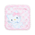 ▲預購特價【限購】Sanrio 三麗鷗 Charmmy Kitty 棉質方巾 25x25cm (格紋緞帶)
