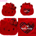 ▲特價【限購】Sanrio 三麗鷗 Hello Kitty 絨毛造型束口袋 (I Love Hello Kitty)_4