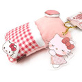 Sanrio 三麗鷗 絨毛造型鑰匙圈吊飾 (軟綿床鋪) Kitty 大耳狗 美樂蒂 酷洛米_5