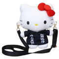 Sanrio 三麗鷗 絨毛玩偶斜背包 (夜露死苦) Kitty 美樂蒂 酷洛米_1