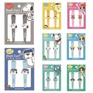 Sanrio 三麗鷗 史努比 飛天小女警 造型塑膠長髮夾 (大臉款) 人魚漢頓 布丁狗