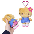 Sanrio 三麗鷗 Hello Kitty 絨毛玩偶零錢包吊飾 (看我72變)_3