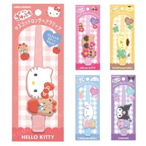 Sanrio 三麗鷗 造型長髮夾 (好友大臉款) Kitty 酷洛米 大耳狗 布丁狗
