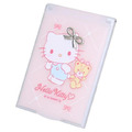 Sanrio 三麗鷗 塑膠方形隨身鏡 (銀色蝴蝶結款) Kitty 酷洛米 大耳狗_1