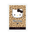 Sanrio 三麗鷗 Hello Kitty 塑膠方形隨身鏡 (豹紋款)_1