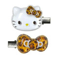 Sanrio 三麗鷗 Hello Kitty 樹脂水晶髮夾2入組 (看我72變)_5
