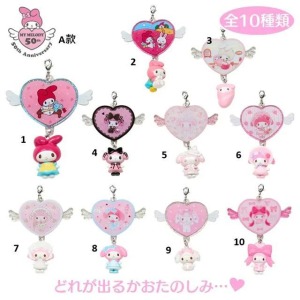 《盲盒拆賣》Sanrio 三麗鷗 美樂蒂 造型拉鍊扣 (50週年變裝 A)