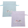 Sanrio 三麗鷗 尼龍束口袋 (休閒時光) 美樂蒂 帕恰狗