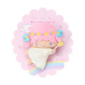 Sanrio 三麗鷗 雙子星 絨毛玩偶別針 (天使款) KIKI LALA_1