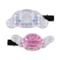 Sanrio 三麗鷗 樹脂水晶髮夾2入組 (好友大臉款) Kitty 酷洛米 大耳狗 漢頓_5