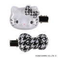 Sanrio 三麗鷗 Hello Kitty 樹脂水晶髮夾2入組 (看我72變)_6