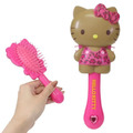 Sanrio 三麗鷗 Hello Kitty 造型手拿梳 (黑皮/曬黑款)_1