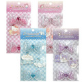 Sanrio 三麗鷗 蝴蝶結髮圈2入組 (流沙款) 大耳狗 酷洛米 Kitty 美樂蒂