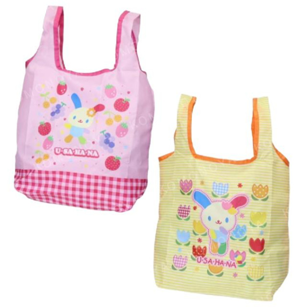 Sanrio 三麗鷗 花小兔 尼龍摺疊購物袋