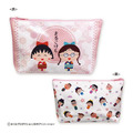 櫻桃小丸子 拉鍊化妝包 (粉和服款)_1