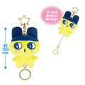 Tamagotchi 塔麻可吉 絨毛玩偶伸縮鑰匙圈 (站姿款) 麻美吉 咪咪吉_3