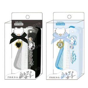 Sanrio 三麗鷗 Hello Kitty 兩用折疊梳附吊飾 (蘿莉塔款)