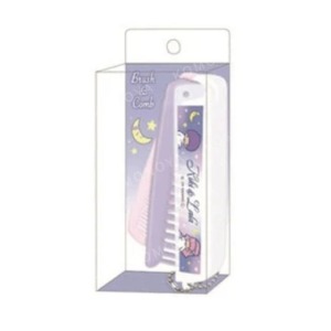 Sanrio 三麗鷗 雙子星 兩用折疊梳 (紫星空款)