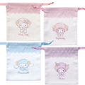 Sanrio 三麗鷗 尼龍束口袋 (羊咩咩款) 大耳狗 酷洛米 美樂蒂