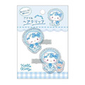 Sanrio 三麗鷗 Hello Kitty 壓克力造型髮夾2入組 (蘿莉塔款)_2