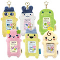 Tamagotchi 塔麻可吉 絨毛造型拍立得小卡收納套鑰匙圈 (大臉款)