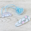 Sanrio 三麗鷗 髮夾髮飾2入組 (大臉款) Kitty 美樂蒂 大耳狗_3