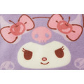 Sanrio 三麗鷗 酷洛米 純棉方巾3入組 16x16cm (粉紫蝴蝶結款)_1