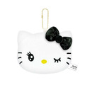 Sanrio 三麗鷗 Hello Kitty 絨毛玩偶隨身鏡 (眨眼款)