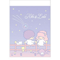 Sanrio 三麗鷗 雙子星 迷你便條本 (紫圍欄星空款)