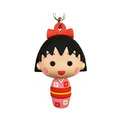 櫻桃小丸子 PVC造型公仔吊飾 (和服款)