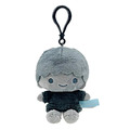▲特價【限購】Sanrio 三麗鷗 雙子星 KIKI 絨毛玩偶吊飾 (灰燼色系列 Ash Monochrome Series)