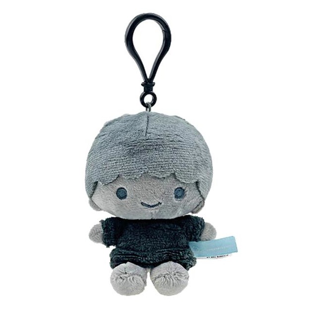 ▲特價【限購】Sanrio 三麗鷗 雙子星 KIKI 絨毛玩偶吊飾 (灰燼色系列 Ash Monochrome Series)