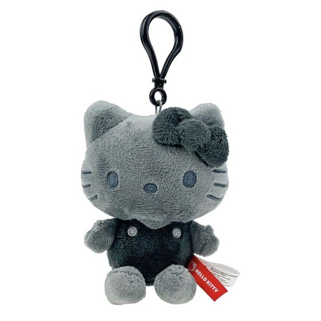 ▲特價【限購】Sanrio 三麗鷗 Hello Kitty 絨毛玩偶吊飾 (灰燼色系列 Ash Monochrome Series)